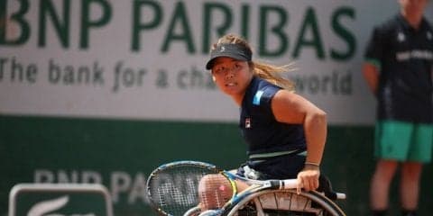車いすテニス・上地結衣、ローレウス世界スポーツ賞にノミネート