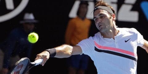 ロジャー・フェデラーがストレート勝ちで8強に進出 [全豪オープン]