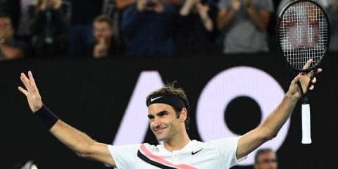 フェデラーがベルディヒに番付どおり勝利し、準決勝へ[全豪オープン]