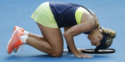 ケルバー「前を向き続けたい」ハレプに敗れるも素晴らしい戦いぶり[全豪オープン]