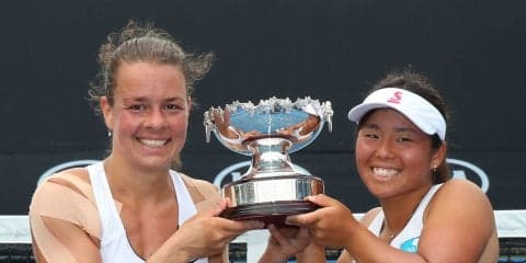 上地結衣、車いす女子ダブルスで自身4度目の優勝[全豪オープン]