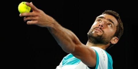 全豪決勝、第2セットをチリッチがフェデラーから取り返しイーブンに[全豪オープン]