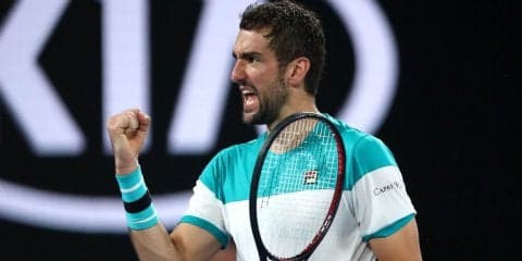 全豪決勝、フェデラーVSチリッチは最終セットへもつれる[全豪オープン]