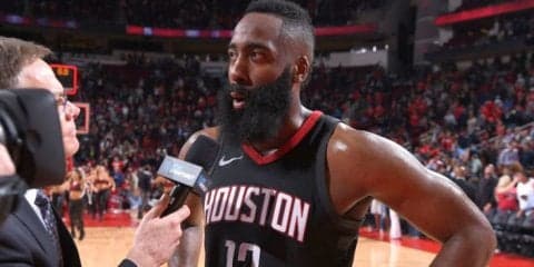 ジェームズ・ハーデン、60得点でのトリプル・ダブル達成でMVPレースで抜け出す