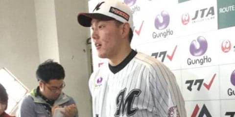 ロッテ・ドラ1安田が鈴木と三塁でノック同組「どんどん吸収していきたい」