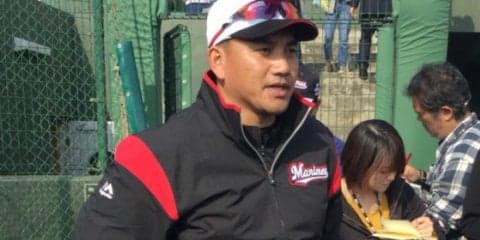 ロッテシート打撃＆積極走塁、“重量級”井上も二盗　井口監督も好感触