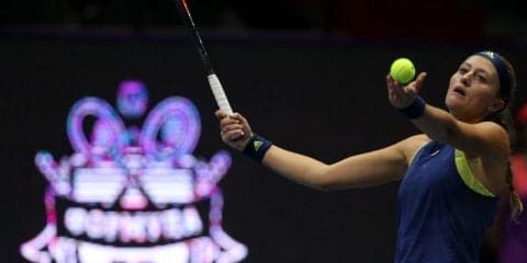 昨年優勝のムラデノビッチがシニアコバにストレート勝ちで準決勝へ[サンクトペテルブルク・レディース・トロフィー]