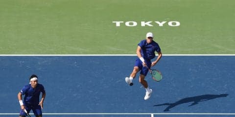 内山/マクラクラン、第3セットを奪われセットカウント1-2でリードを許す[デビスカップ]