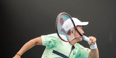 西岡良仁、GS初の3回戦進出ならず。日本人対決の夢ついえる［全豪オープン］