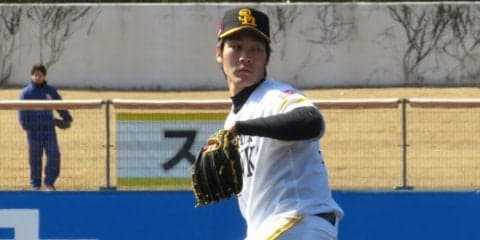 松坂背負った「18」つける鷹・武田　フリー打撃に登板「気持ちよく」
