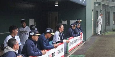 オリックス“糸井2世”の高卒2年目が豪快な一発　1、2軍紅白戦