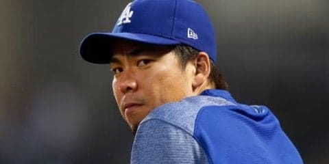 【MLB】マエケン“ドッキリ連発”に反響　背後から雄叫び「傑作」「2人とも面白い」