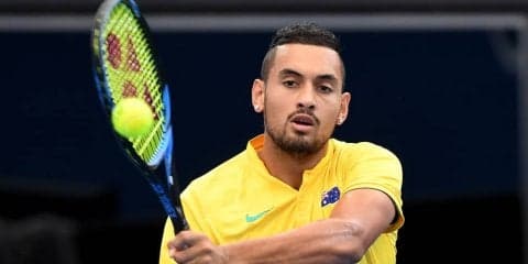 ニック・キリオスが、右ひじの怪我のため試合を棄権 [デルレイビーチ・オープン]