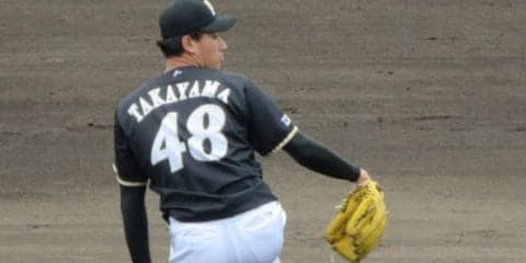 「一時期は何もできなかった」ハム高山、シート打撃で鋭く落ちるスライダー
