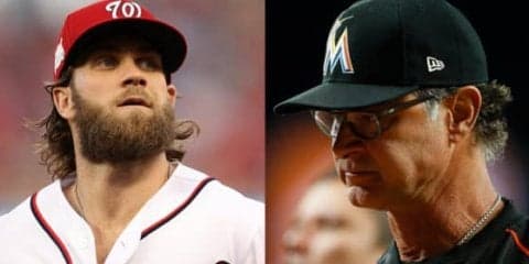【MLB】“解体”マーリンズ、ハーパーの「ショック」発言に指揮官「余計なお世話」