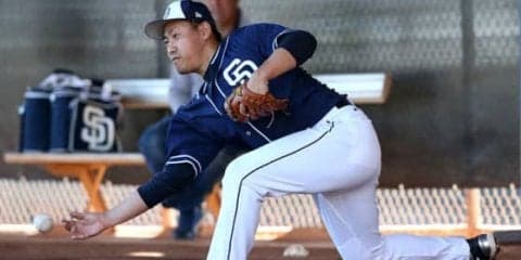 【MLB】牧田和久、初の打撃投手で味方を「魅了」　強打者も“唖然”「Oh man…」