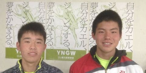出場校選手インタビュー　柳川高等学校【第40回全国選抜高校テニス大会】