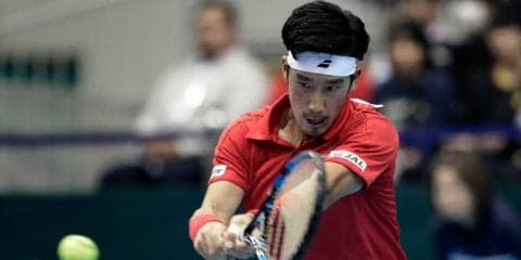 【速報】杉田祐一、第1セットを7-5で先取[男子テニスATPワールドツアー500 ドバイ]