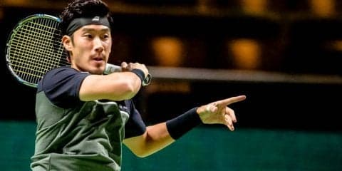  杉田祐一がストルフを7-6(4)、6-4で制して、2回戦をストレートで突破[男子テニスATPワールドツアー500 ドバイ]