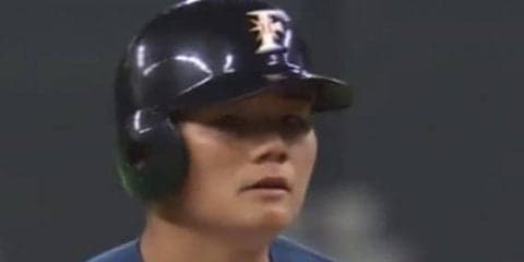日ハム清宮がプロ初安打　初スタメンで第1打席に右中間フェン直二塁打