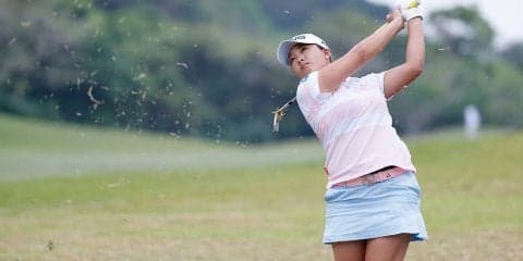 荒天で第3Rの中止が決定　女子開幕戦は54ホールの短縮競技に
