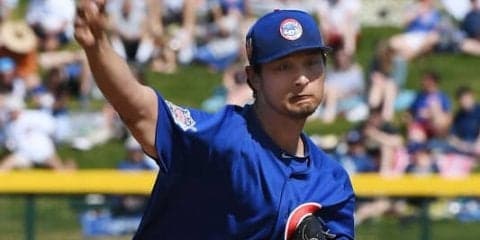 【MLB】ダルビッシュ、OP戦初登板で2回1失点4K　古巣相手で「投げにくかった」