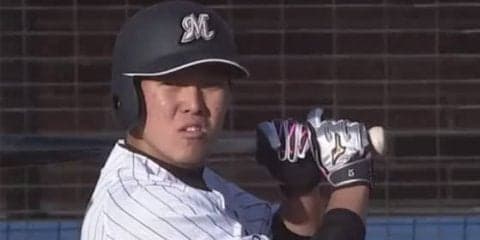 ロッテドラ1位安田OP戦初Hから一夜明け　反響大も「清宮からはなかったです」