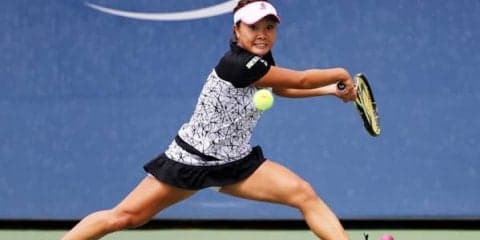 奈良くるみはカネピに6-1、4-6、4-6で敗退し、1回戦を突破できず[BNPパリバ・オープン]