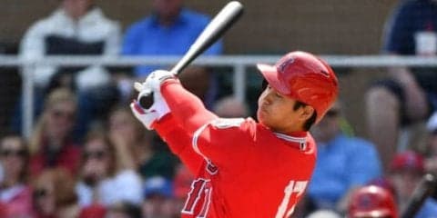 【MLB】大谷翔平、12打席ぶり安打　21歳年上の右腕コロン「良い打者になりそう」