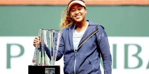 大坂なおみ 会場中を笑顔にするツアー初優勝、決勝で20歳対決を制する [BNPパリバ・オープン]