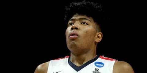 先発出場の八村塁が奮闘するもゴンザガ大は敗れ、NCAAトーナメント8強進出ならず