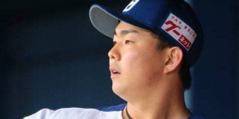 中日、開幕投手候補の小笠原が3回1失点で降板