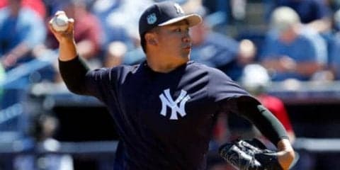 【MLB】田中将大、ソロ被弾も6回途中1失点　開幕へ調子上向き、指揮官「準備は整った」