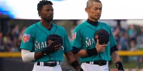 【MLB】イチローとゴードン、新加入コンビに若手有望株が感銘「希望と自信をくれる」