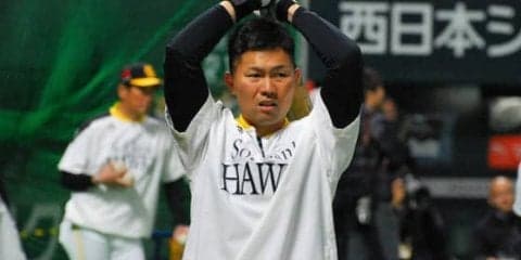 左中臀筋損傷のホークス中村晃　軽症強調「公式戦なら出ている」