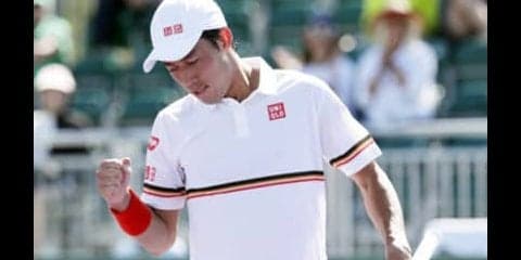 錦織圭、咳き込みながら初戦突破。次のデル・ポトロ戦は復活の試金石