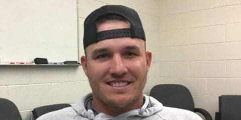 【MLB】トラウトが自身の成績を大胆予想　打率.330、40発、120打点、30盗塁！