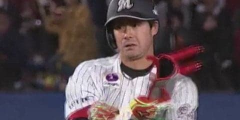 ロッテドラ2藤岡裕がデビュー戦で猛打賞！　奪三振王の楽天則本から3安打
