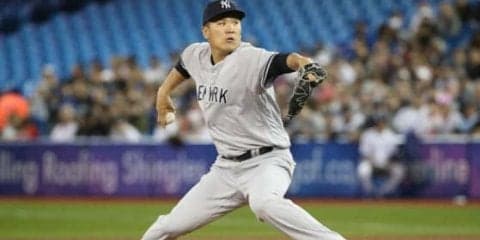 【MLB】田中将大、今季初登板で6回1失点快投　13打者連続アウトで白星の権利持ち降板
