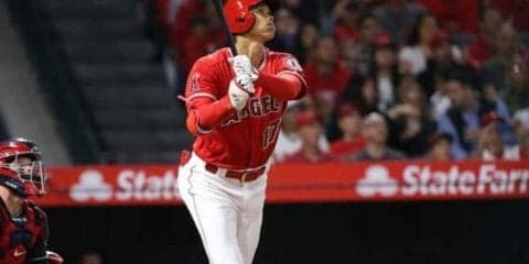 【MLB】大谷翔平、本拠地初打席で1号3ラン　現地記者も続々称賛「とんでもなくクール」