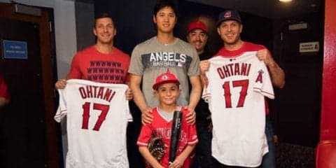 【MLB】大谷翔平の初HRボールゲットの米少年　トラウトファンから「大谷ファン」に