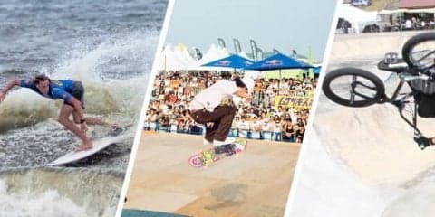 東京五輪で正式種目に！サーフィン、スケートボード、BMXが1ヶ所で楽しめる「MURASAKI SHONAN OPEN 2018」が7月に開催