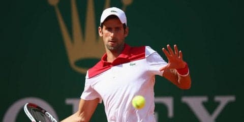 ジョコビッチ復調か。わずか56分で圧勝し2回戦進出[男子テニスATPワールドツアー マスターズ1000 モンテカルロ]