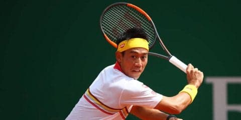 錦織「しっかりと準備して次に臨みたい」。右手首の痛みを越えて1回戦勝利[男子テニスATPワールドツアー マスターズ1000 モンテカルロ]