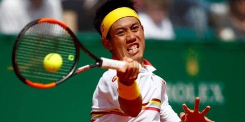 錦織「粘ってプレーできたのが大きかった」ストレート勝利でベスト16入り[男子テニスATPワールドツアー マスターズ1000 モンテカルロ]