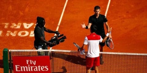 ティームがジョコビッチとの熱戦を制し、ナダルとの準々決勝へ[男子テニスATPワールドツアー マスターズ1000 モンテカルロ]