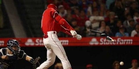 【MLB】大谷翔平、左足首の軽い捻挫で途中交代、4号先制ソロも第2打席で負傷