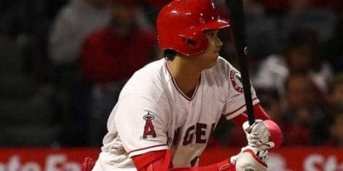 【MLB】3戦ぶり復帰の大谷、第2打席で左翼線二塁打　左足に負担かけず楽々、二塁へ