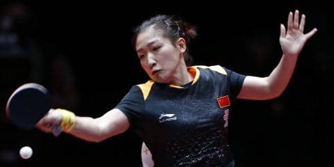 中国女子が圧倒　ルーマニアは香港に敗れる【世界卓球2018】