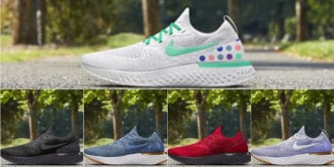 ランニングシューズをもっとおしゃれに！NIKE「エピック リアクト フライニット」がNIKEiDでカスタマイズ可能に